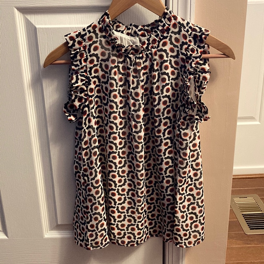 Ann Taylor Factory Ruffled Top